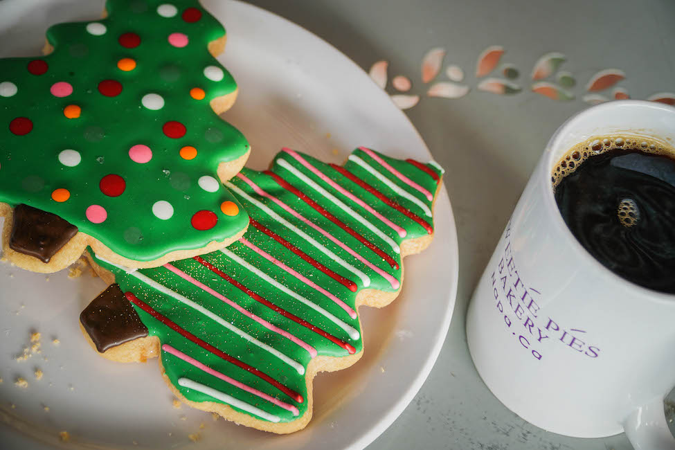 Sweetie Pies Bakery Christmas Tree Cookies